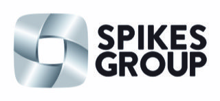 Spikes Group Logo in Black and Grey