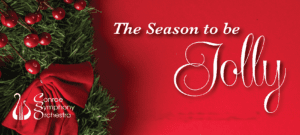 A Season to Be Jolly Card on a Red Color Background
